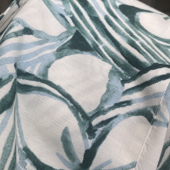 Nautica men’s 55% linen tropical print short sleeve shirt size extra-large - Picture 7 of 7